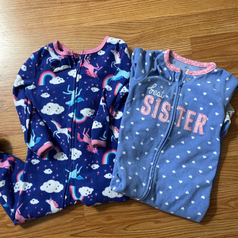 Carter’s Fleece sleepers - 2 of them
